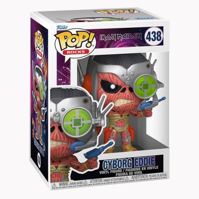 Iron Maiden POP! Rocks Vinyl Figura Cyborg 9 cm