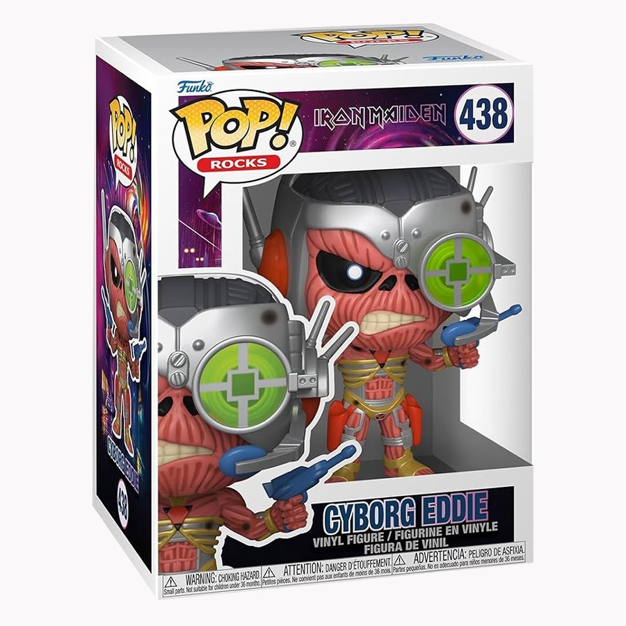 Iron Maiden POP! Rocks Vinyl Figura Cyborg 9 cm