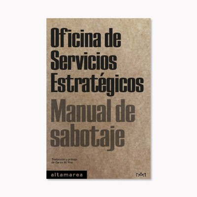 Manual de sabotaje - Oficina de Servicios Estratégicos - Altamarea