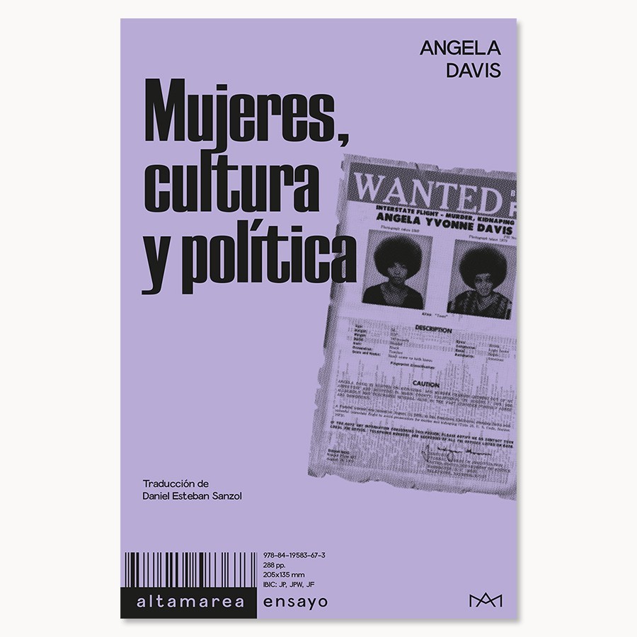 Mujeres, cultura y política - Angela Davis - Altamarea