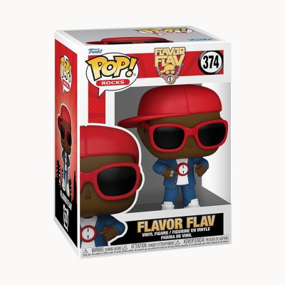 Flavor Flav POP! Rocks Vinyl Figura Flavor of Love 9 cm