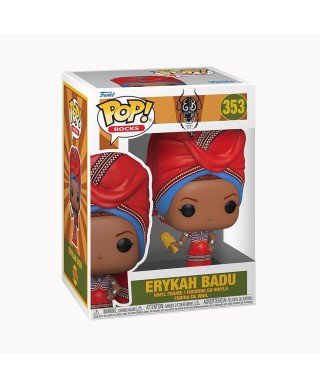 Erykah Badu POP! Rocks Vinyl Figura Erykah Badu (Tyrone) 9 cm