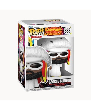 George Clinton POP! Rocks Vinyl Figura 9 cm