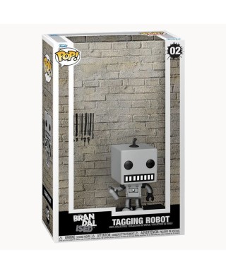 Brandalised Art Cover  POP! Vinyl Figura Tagging Robot 9 cm