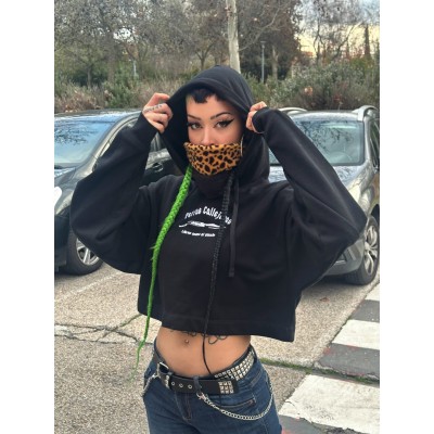 Sudadera Croptop Perras Callejeras