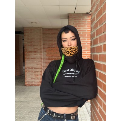 Sudadera Croptop Perras Callejeras