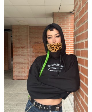 Sudadera Croptop Perras Callejeras