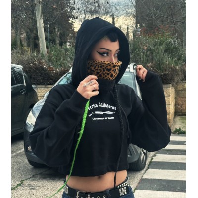 Sudadera Croptop Perras Callejeras