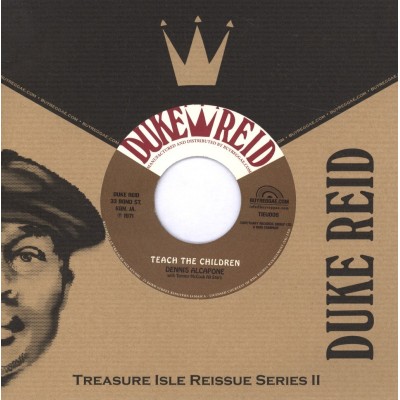 Teach The Children - Tommy McCook Allstars, Dennis Alcapone - 7" Vinilo