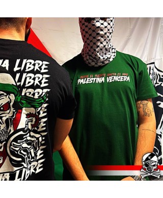 Camiseta Palestina Verde - Bukaneros