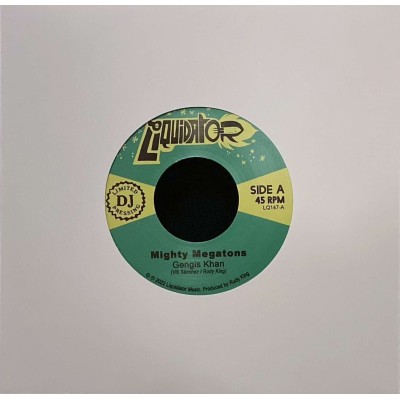 Gengis Khan / Never Too Old - Mighty Megatons - Vinilo 7"