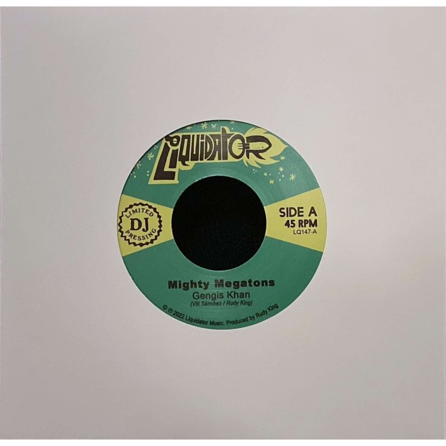 Gengis Khan / Never Too Old - Mighty Megatons - Vinilo 7"