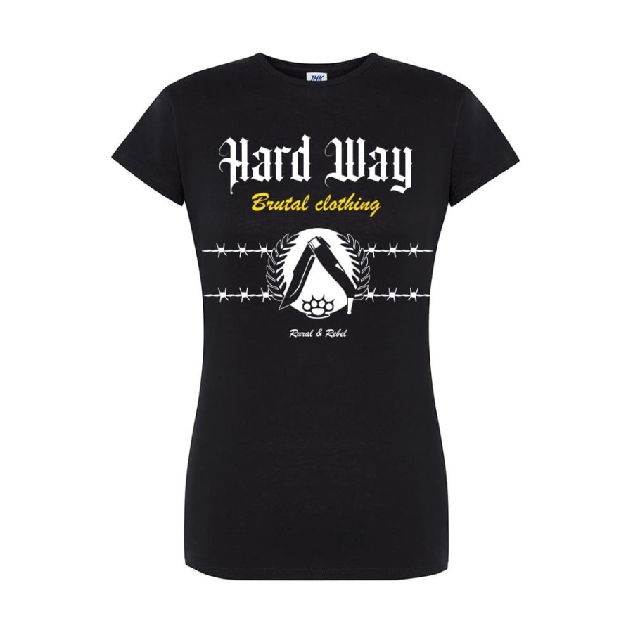 Camiseta Diseño Espino Entallada - Hard Way