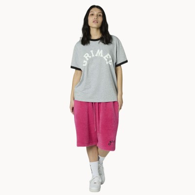 Camiseta 100 Miles Ringer Sport Grey - Grimey