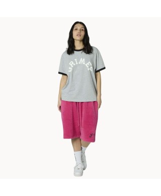 Camiseta 100 Miles Ringer Sport Grey - Grimey