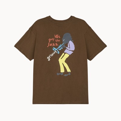 Camiseta The So What Regular Chocolate - Grimey