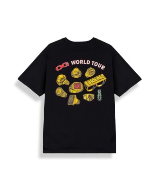 Camiseta The Og Tour Classic Fit Black - Grimey