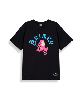 Camiseta Droppin Science Regular Black - Grimey