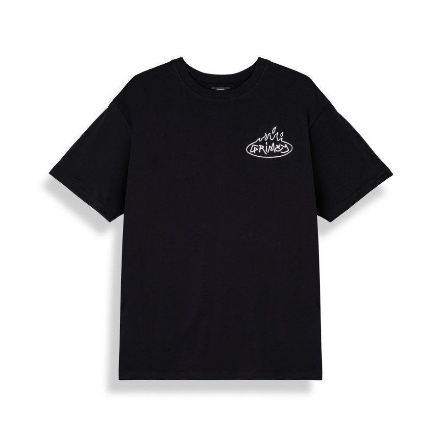 Camiseta The Character Classic Fit Black - Grimey