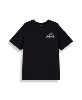 Camiseta The Character Classic Fit Black - Grimey