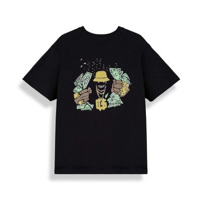 Camiseta The Character Classic Fit Black - Grimey