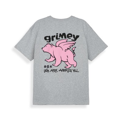 Camiseta Concreat Jungle We Are Above All Regular Sport Grey - Grimey