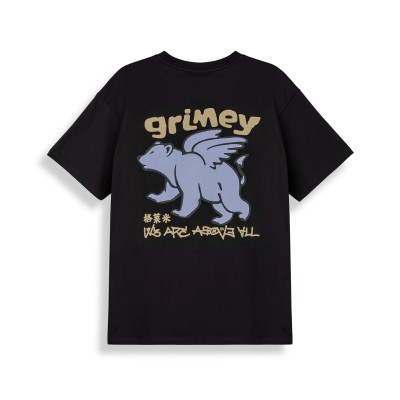 Camiseta Concreat Jungle We Are Above All Regular Black - Grimey
