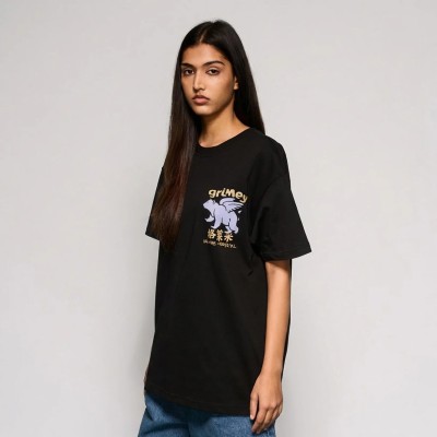 Camiseta Concreat Jungle We Are Above All Regular Black - Grimey