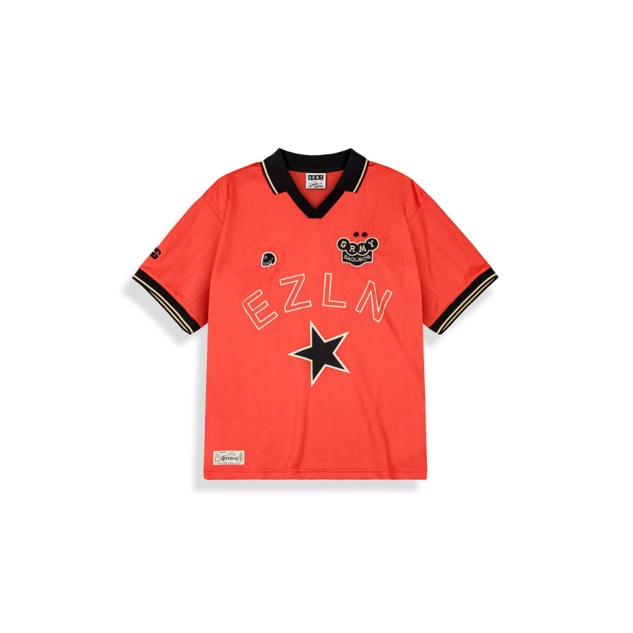 Camiseta De Fútbol Machetazos Boxy Red - Grimey