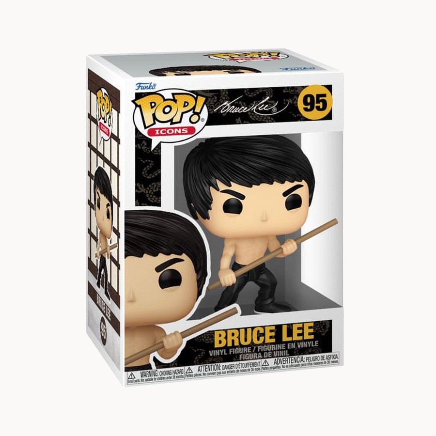 Bruce Lee Funko POP! Icons Vinyl Figura Bruce Lee(dynamic)