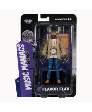 Music Maniacs Hip Hop Figura Flavor Flav 16 cm