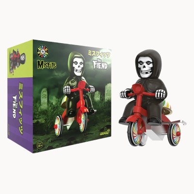Misfits Figura Super Cycles Mummy Boy (Black with Red Trike) - Super7