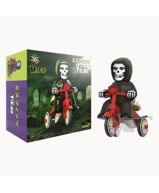 Misfits Figura Super Cycles Mummy Boy (Black with Red Trike) - Super7