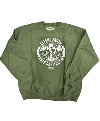 Sudadera Defend Earth Hate Capitalism - Freelife