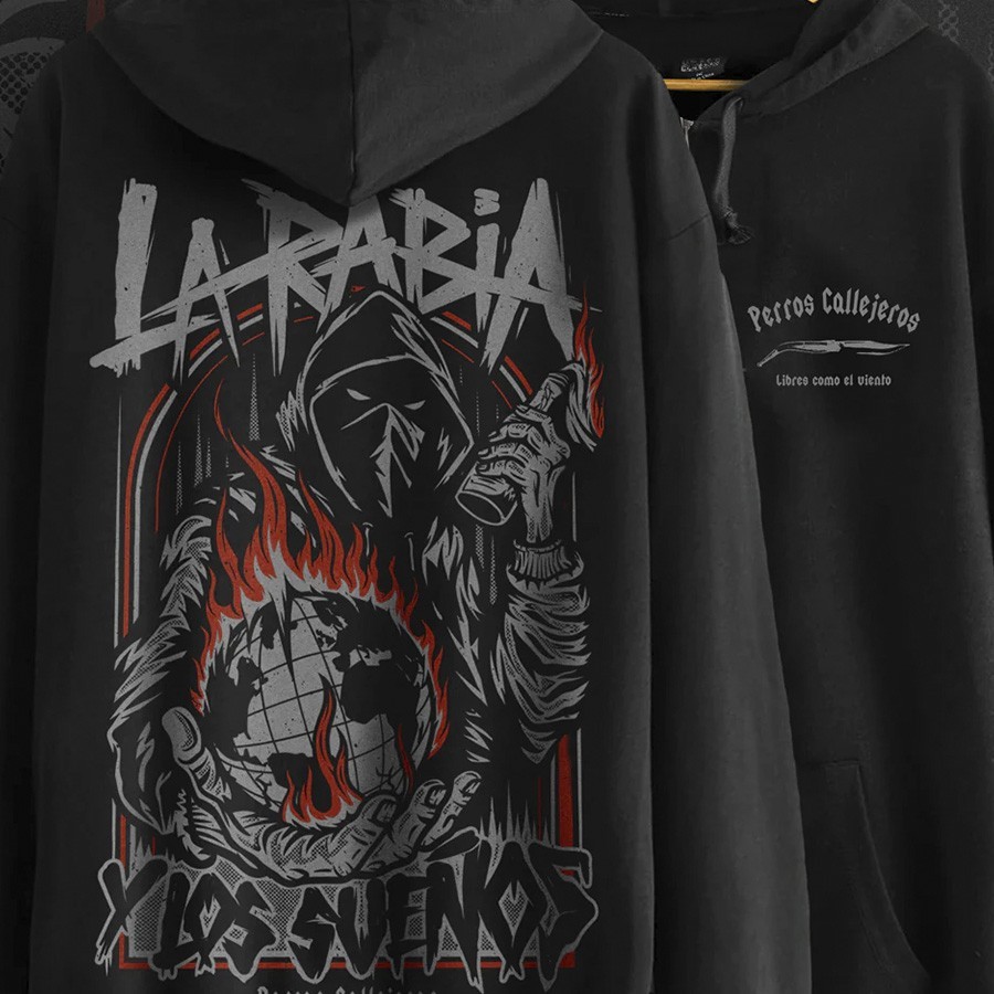 Sudadera Ninja La Rabia y los Sueños - Perros Callejeros