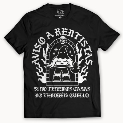 Camiseta Rentistas - We Resist