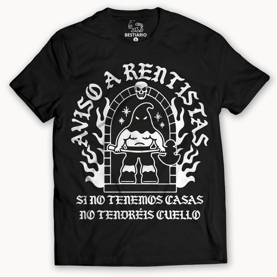 Camiseta Rentistas - We Resist