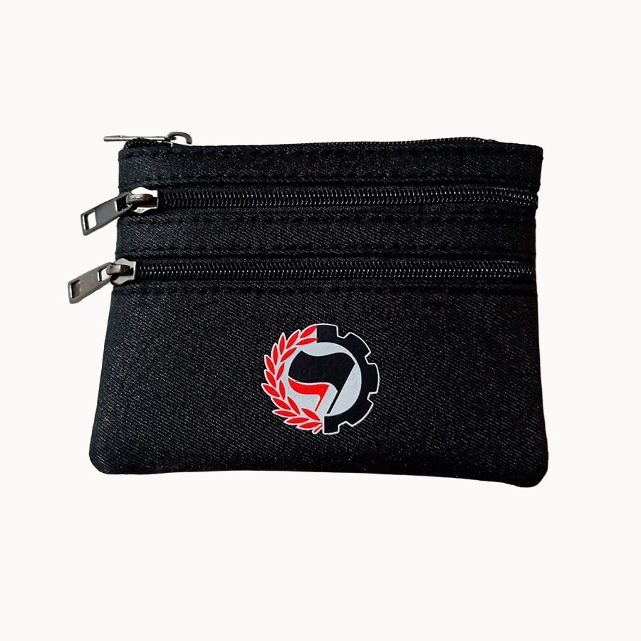 Monedero bandera antifascista - Hard Way