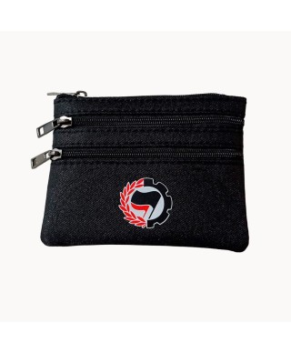 Monedero bandera antifascista - Hard Way