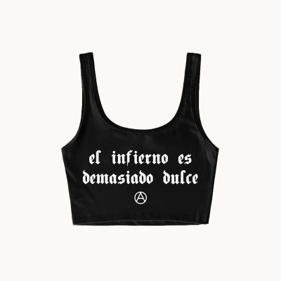 Top Infierno tirante ancho - Hard Way