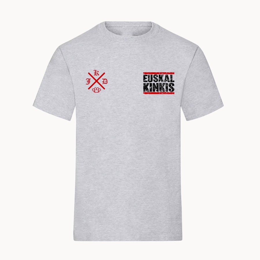 Camiseta Euskal Kinkis Gris