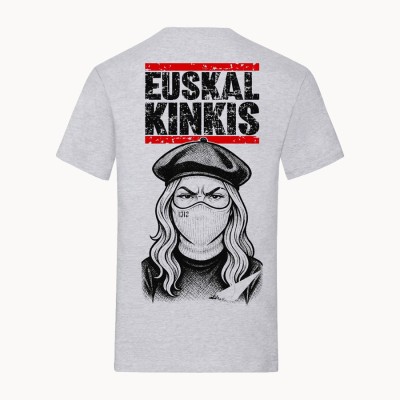 Camiseta Euskal Kinkis Gris