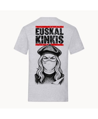 Camiseta Euskal Kinkis Gris
