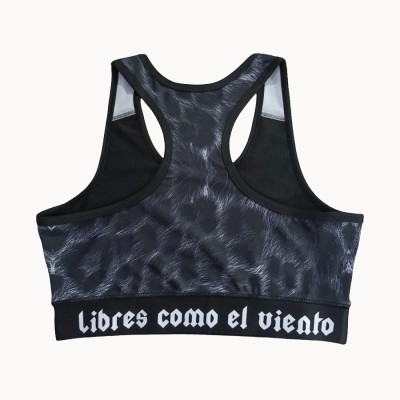 Top Black Leopard - Perras Callejeras