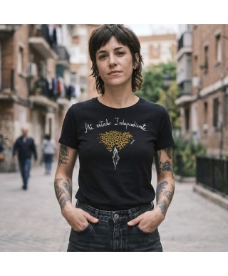 Camiseta Mi estado independiente Entallada - Barrioka
