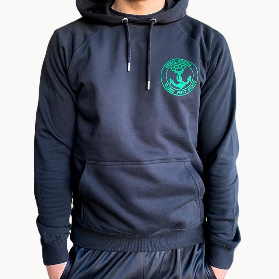 Hoodie Rebel Black - Kijada
