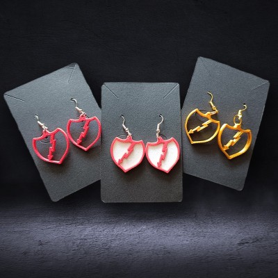 Pendientes Escudo - Vallekas Custom