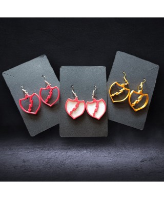 Pendientes Escudo - Vallekas Custom