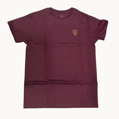 Camiseta Golpe a Golpe unisex granate - Barrioka