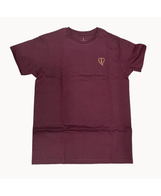 Camiseta Golpe a Golpe unisex granate - Barrioka